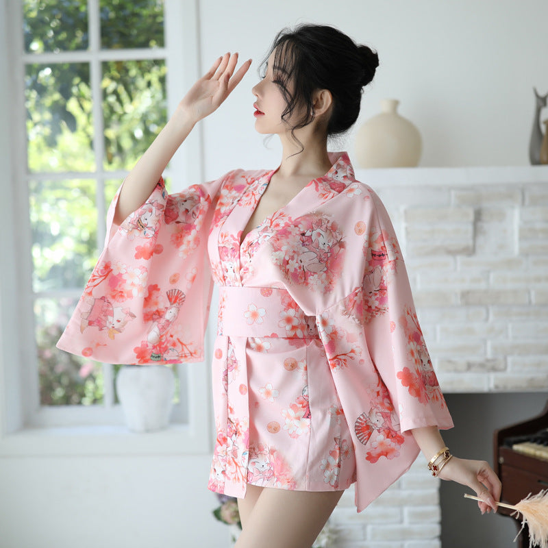 Japanese Kimono Suit Bathrobe